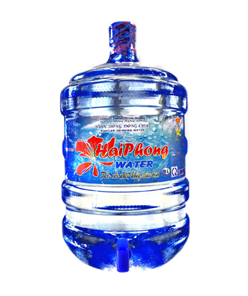 Nước Hai Phong Water Bình 19l có vòi